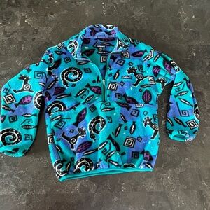 Patagonia Youth Synchilla fleece VINTAGE 90s size 10